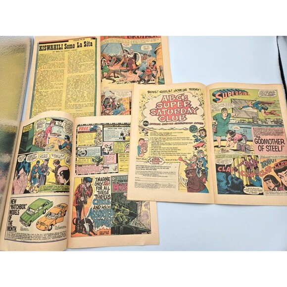 Silver Age Comic Book Lot of 7 Superman Batman Phantom DC Action Coverless - Picture 4 of 6